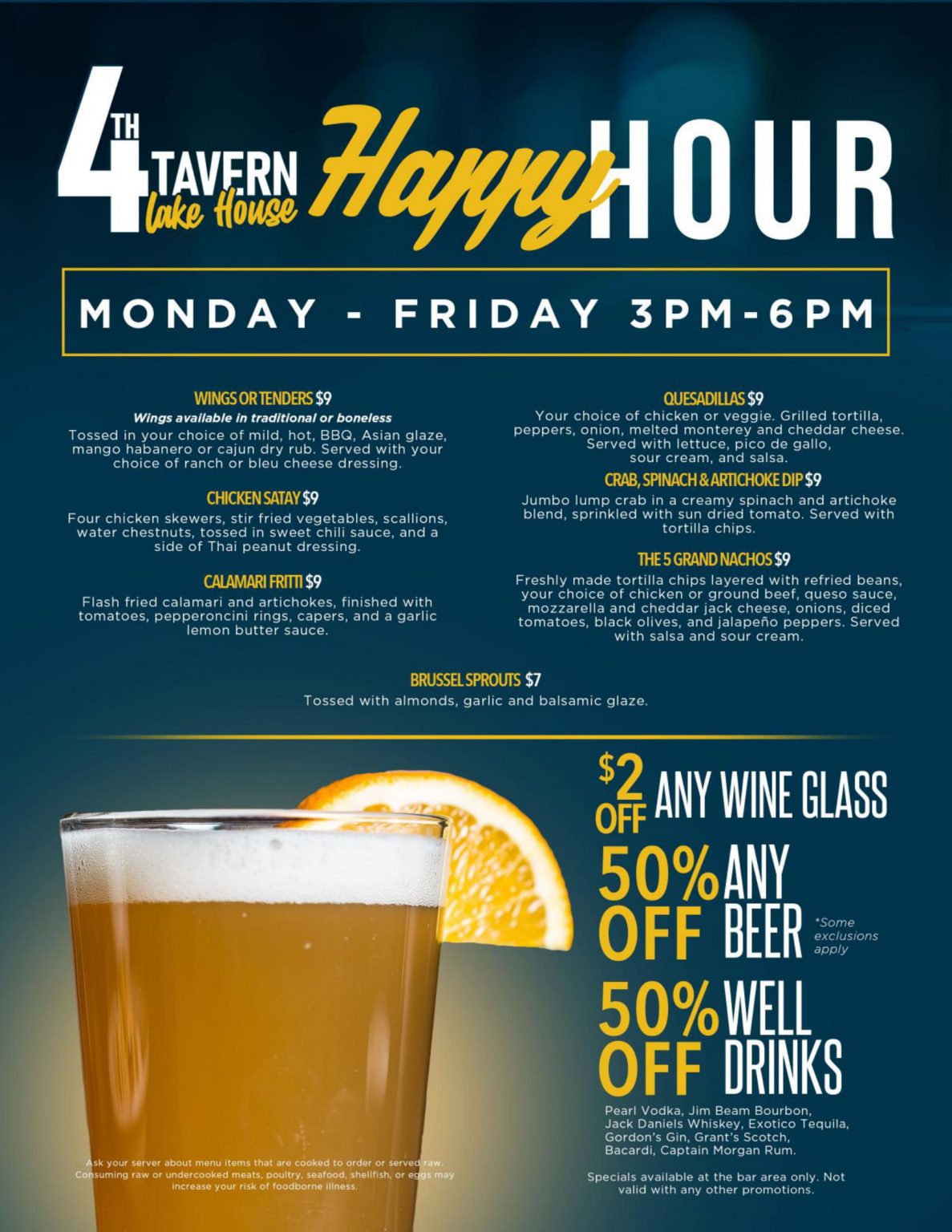 Happy Hour – 4th Tavern